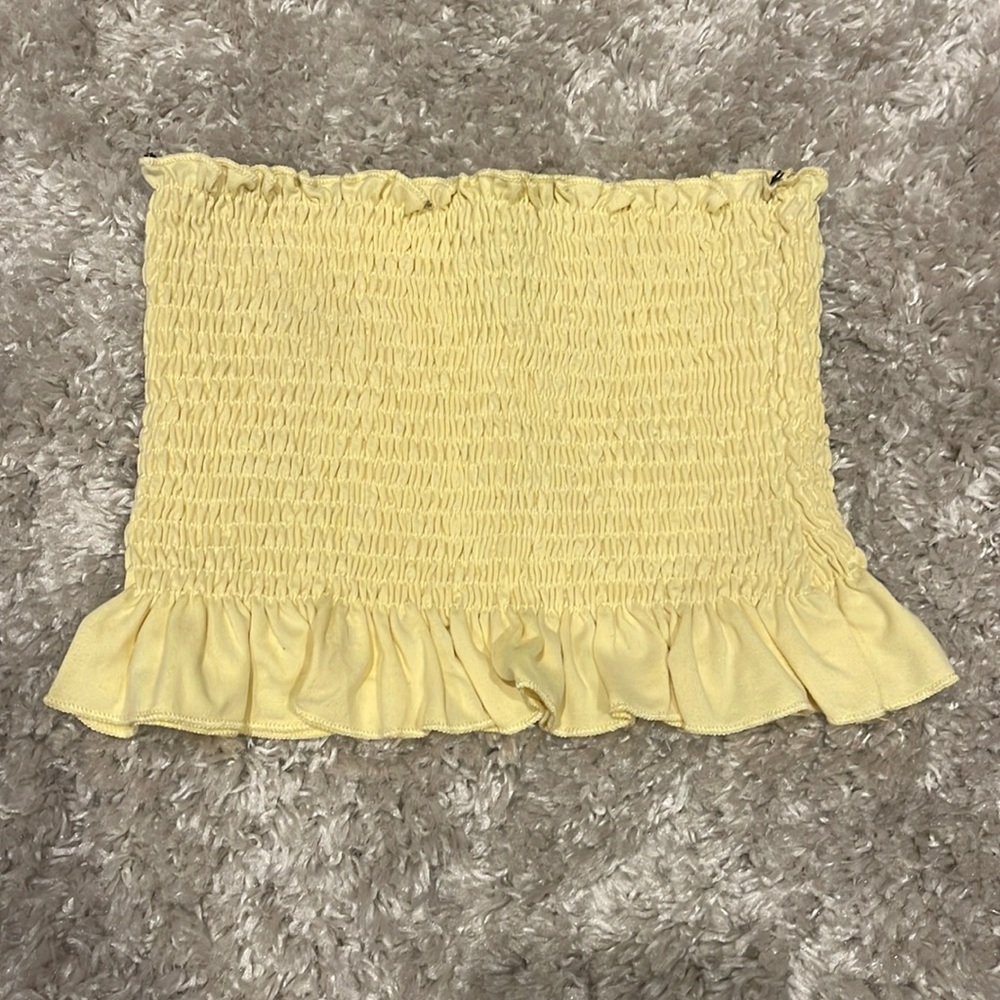 Ruffle Tube Top